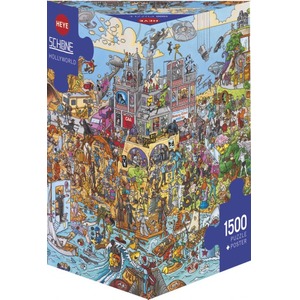 Puzzle 1500 elementów Hollyworld