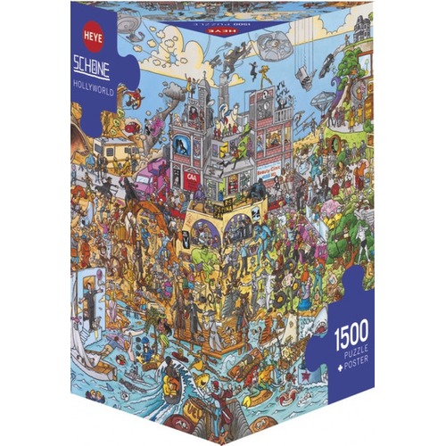 Puzzle 1500 elementów Hollyworld