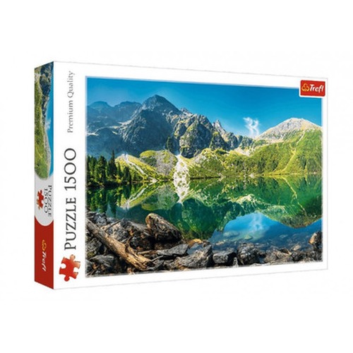 Puzzle 1500 elementów Jezioro Morskie Oko Tatry Polska