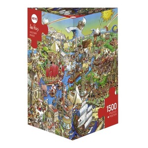 Puzzle 1500 elementów - Rzeka historii