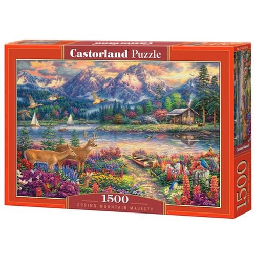 Puzzle 1500 elementów Spring mountain majesty