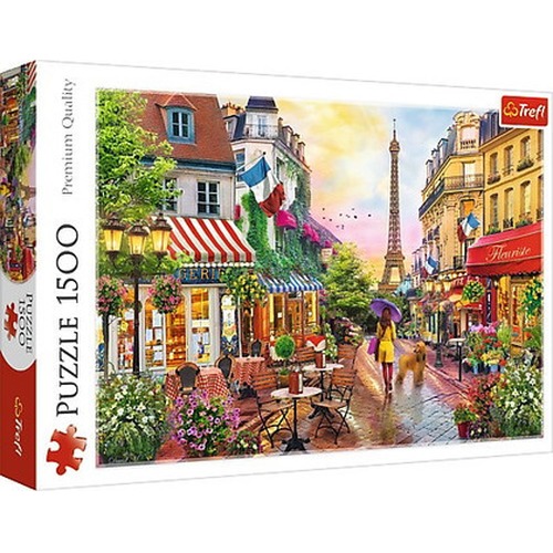 Puzzle 1500 elementów Urok Paryża