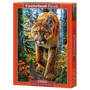 Puzzle 1500 Mountain Lion In The Forest CASTOR