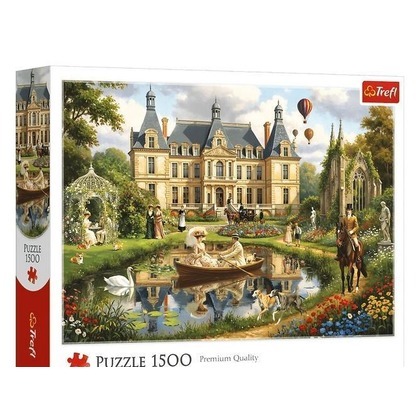 Puzzle 1500 Pałac nad wodą TREFL