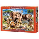 Puzzle 1500 Savanna Animals CASTOR