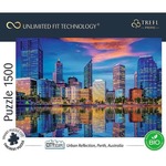 Puzzle 1500 Urban Reflection: Perth TREFL