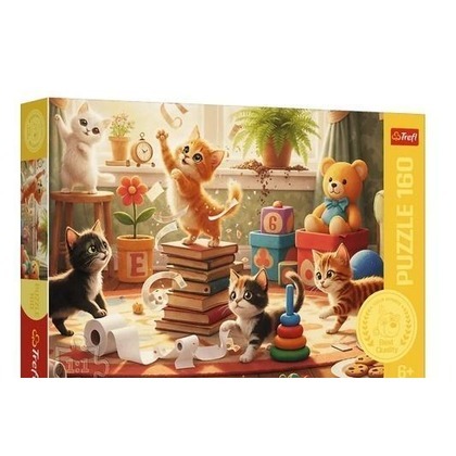Puzzle 160 Kocie psoty TREFL