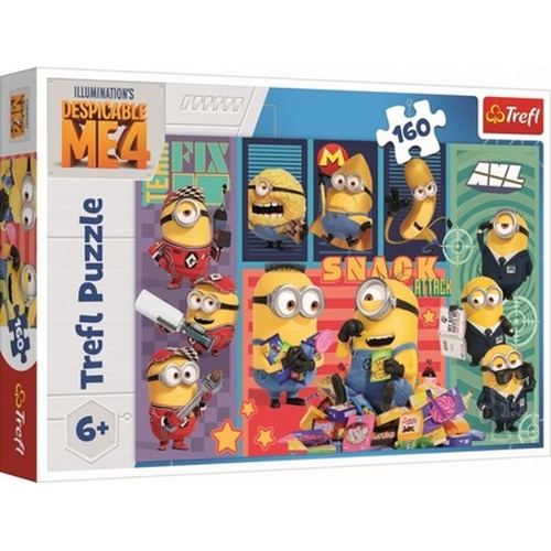 Puzzle 160 Minionkowa radość 15423