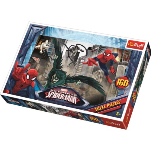 Puzzle 160 Spider-Man: W pogoni za złoczyńcą