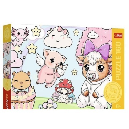 Puzzle 160 Zwierzaki maluchy TREFL