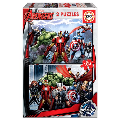 Puzzle 2 x 100 el. Avengers