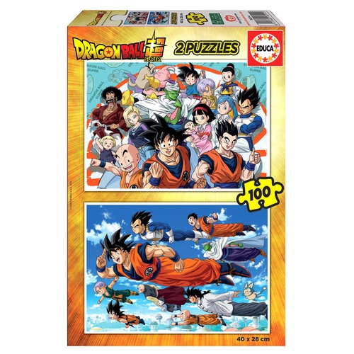 Puzzle 2 x 100 el. Dragon Ball Super