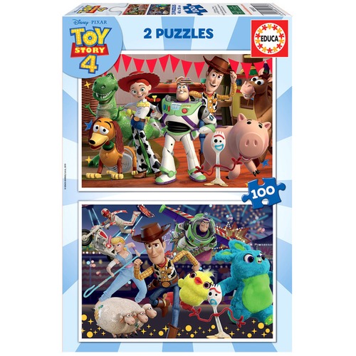 Puzzle 2 x 100 el. Toy Story 4