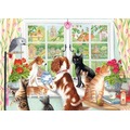 Puzzle 2 x 1000 el. FALCON Zwierzęta domowe
