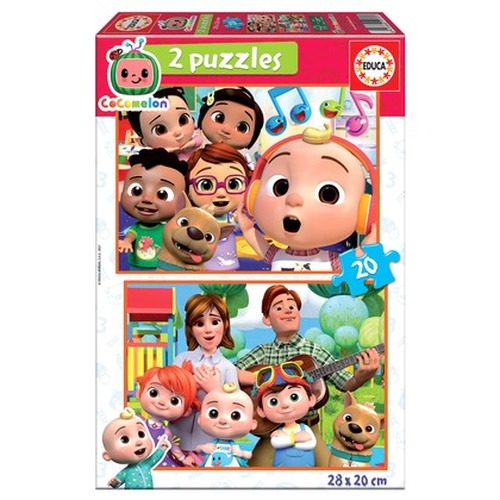 Puzzle 2 x 20 el. Cocomelon