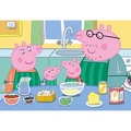 Puzzle 2 x 25 el. Świnka Peppa (drewno)