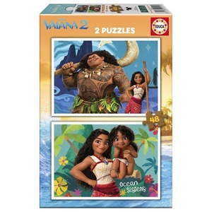 Puzzle 2 x 48 el. Vaiana 2