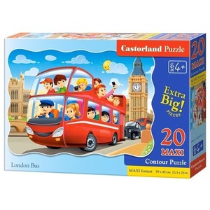 Puzzle 20 Maxi London Bus CASTOR