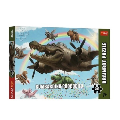 Puzzle 200 BrainRots Bombardino Crocodilo TREFL