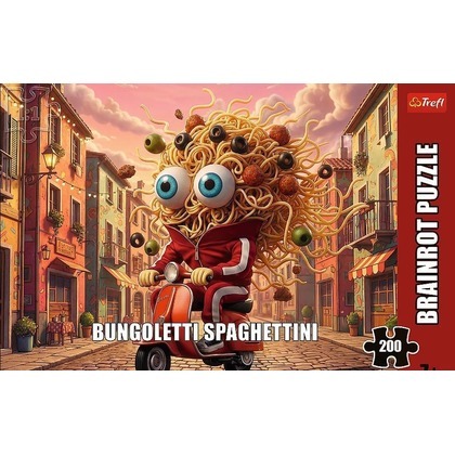 Puzzle 200 BrainRots Bungoletti Spaghettini TREFL