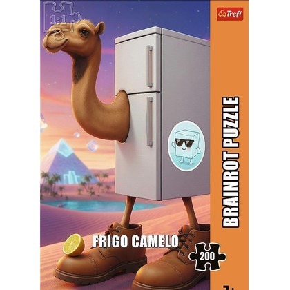 Puzzle 200 BrainRots Frigo Camelo TREFL