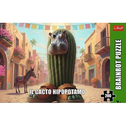 Puzzle 200 BrainRots Il Cacto Hipopotamo TREFL