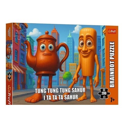 Puzzle 200 BrainRots Tung Tung Sahur TREFL