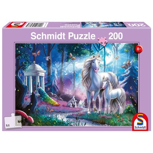 Puzzle 200 el. Jednorożec i źrebak