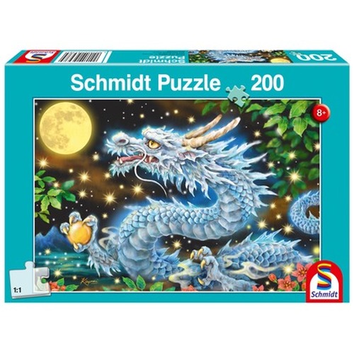 Puzzle 200 el. Smocza przygoda