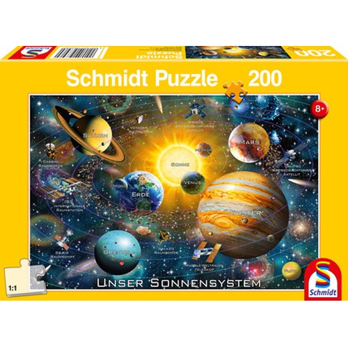 Puzzle 200 el. Układ słoneczny