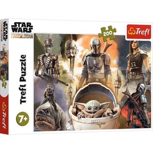 Puzzle 200 elementów Gotowi do walki Star Wars