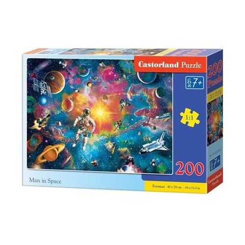 Puzzle 200 Man in Space CASTOR