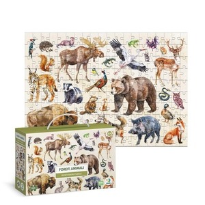 Puzzle 200 Montessori Forest animals