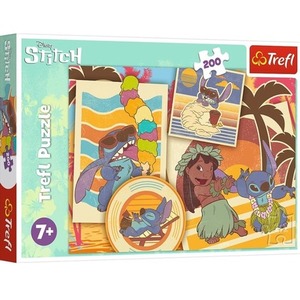 Puzzle 200 Muzyczny świat Lilo&Stitch TREFL