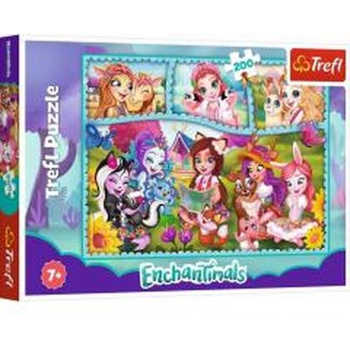 Puzzle 200 Niezwykły świat Enchantimals TREFL