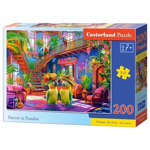 Puzzle 200 Parrots in Paradise B-222308