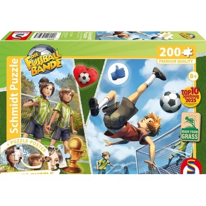 Puzzle 200 Piłkarze Przewrotka