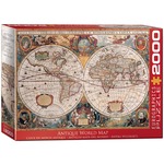 Puzzle 2000 Antique World Map 8220-1997
