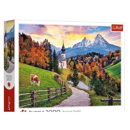 Puzzle 2000 Bawarskie Alpy jesienią