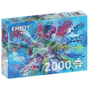 Puzzle 2000 el. Błękit oceanu