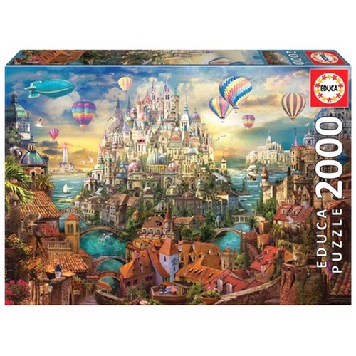 Puzzle 2000 el. Miasto ze snu