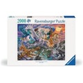 Puzzle 2000 Fantazja - Pegaz