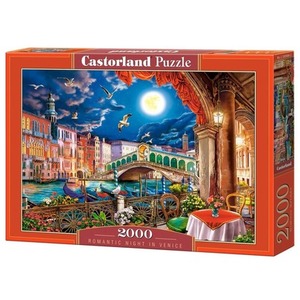 Puzzle 2000 Romantic Night in Venice CASTOR