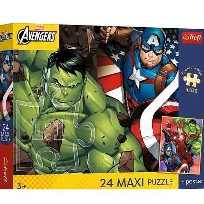 Puzzle 24 Maxi Bohaterowie jak ze snu TREFL
