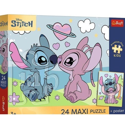 Puzzle 24 Maxi Marzenia Lilo i Stitcha TREFL