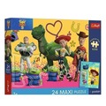 Puzzle 24 Maxi Toy Story 5 + plakat TREFL