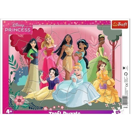Puzzle 25 ramkowe Czas księżniczek TREFL