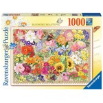 Puzzle 2D 1000 elementów Kwitnące kwiaty