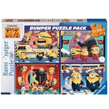 Puzzle 2D 4x100el Minionki