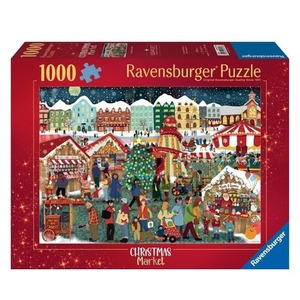 Puzzle 2D: Jarmark Świąteczny 1000el